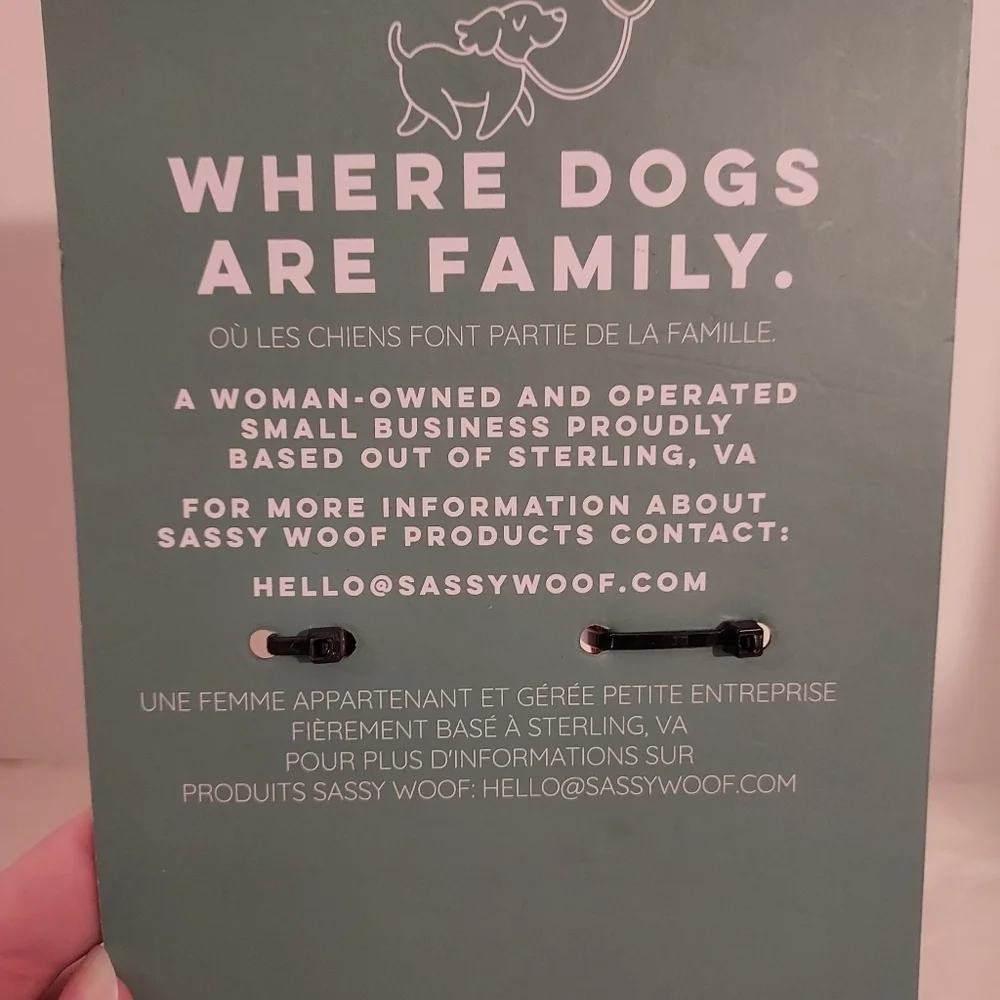 NEW Sassy Woof - Walkie Pack (Leash & Potty Pal) - Red Puppuccino